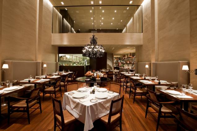 Ambiente do D.O.M, do chef Alex Atala Ambiente do D.O.M, do chef Alex Atala