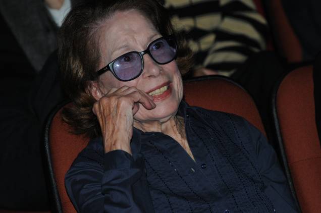 Em 2009: na inauguração do Teatro Cleyde Yáconis, em homenagem a atriz, no antigo Teatro Cosipa Cultura