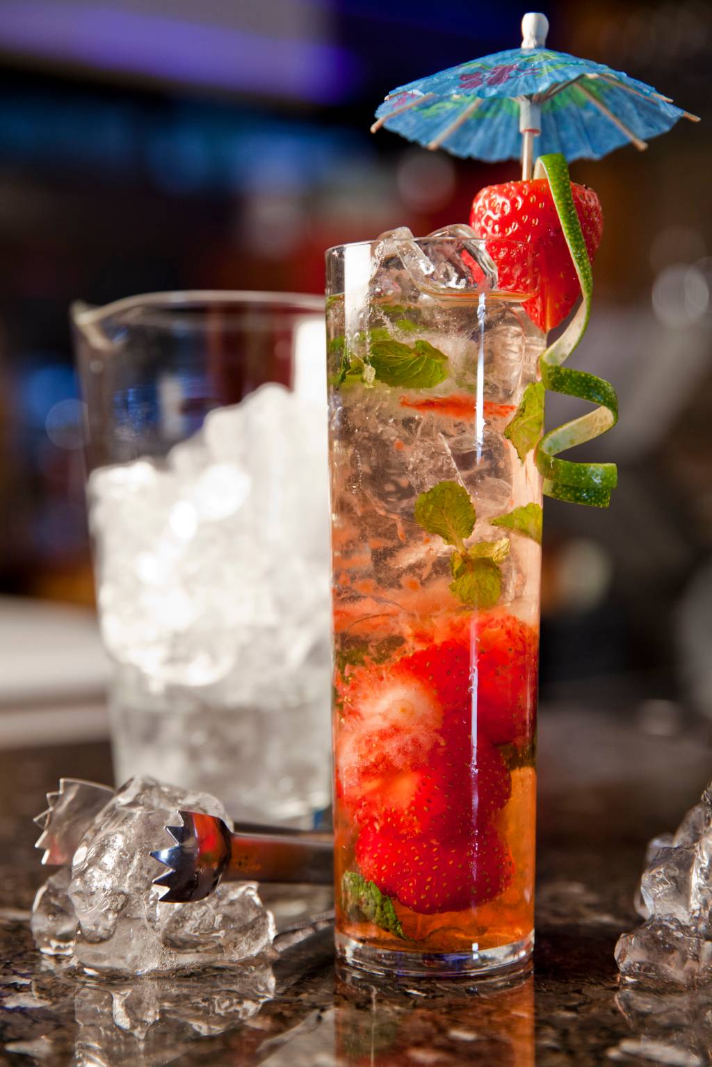 Strawberry mojito