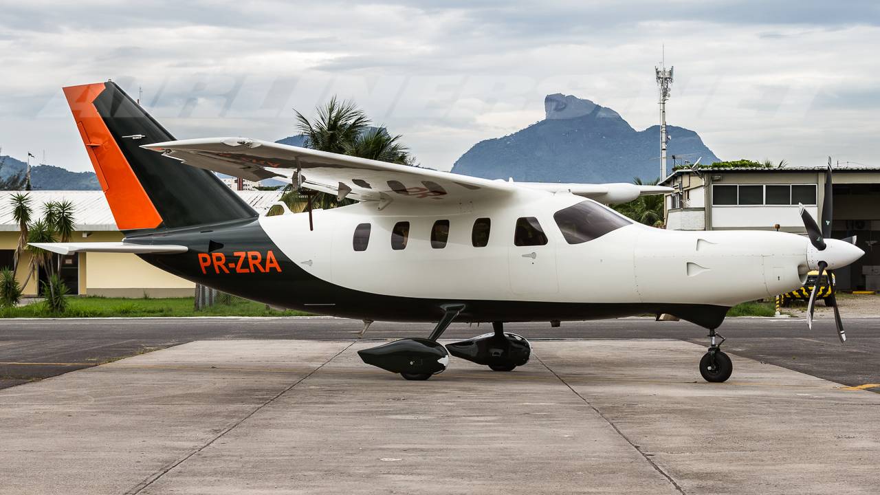 Avião PR-ZRA acidente Casa Verde