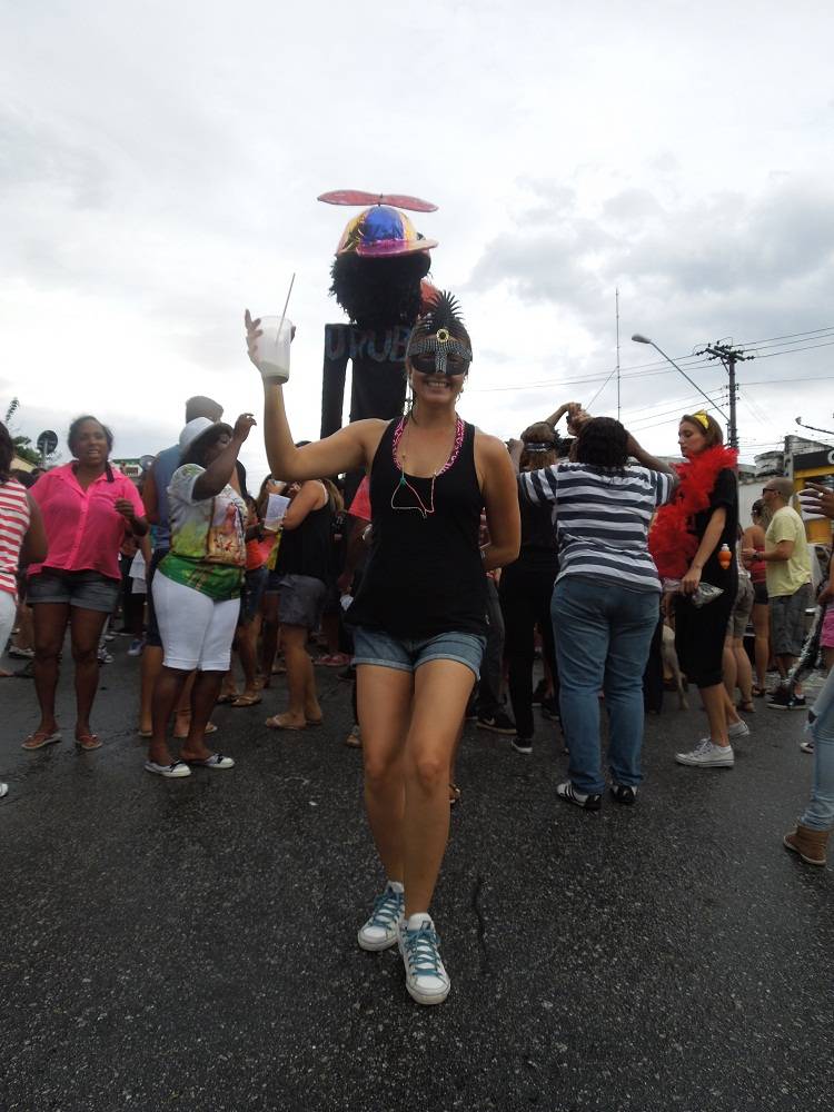 Carolina Duarte: uma das organizadoras do Bloco Urub&oacute;