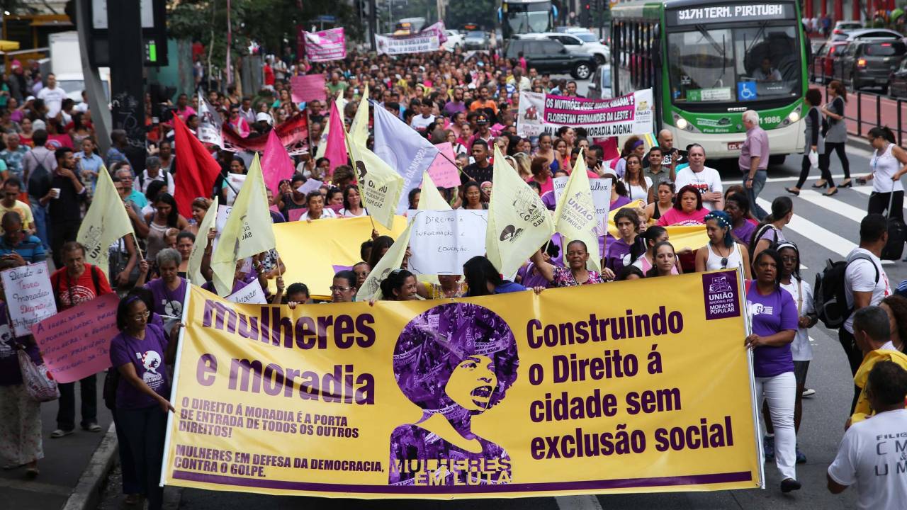 Marcha mulheres Paulista