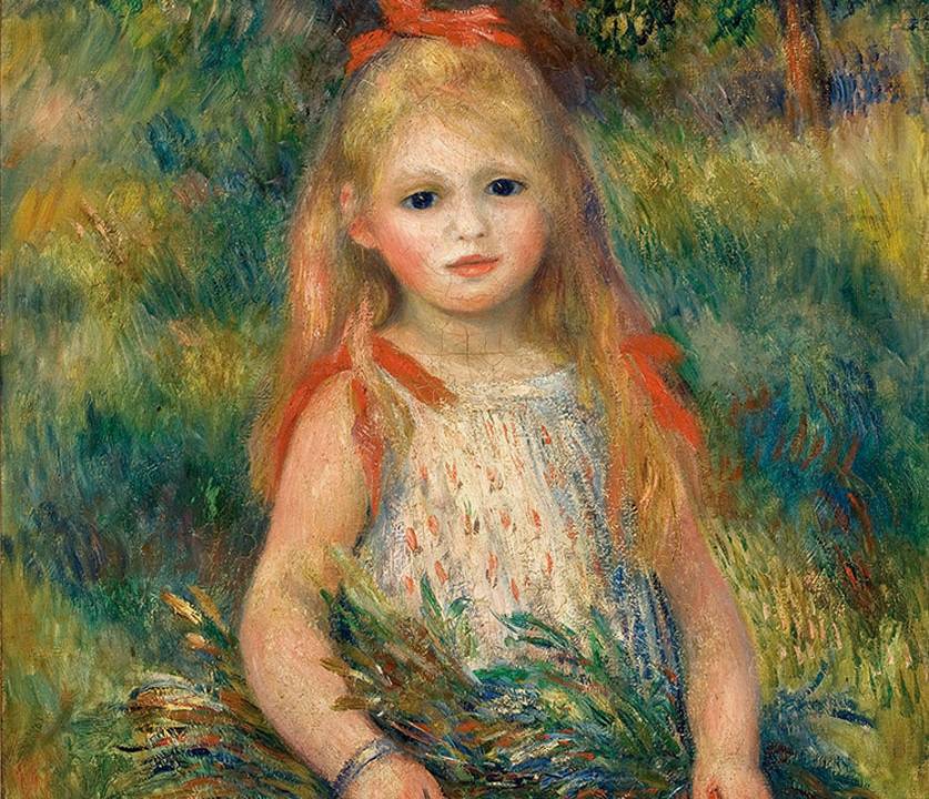Renoir - Menina com as espigas