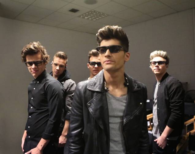 A banda pop britânica One Direction A banda pop britânica One Direction