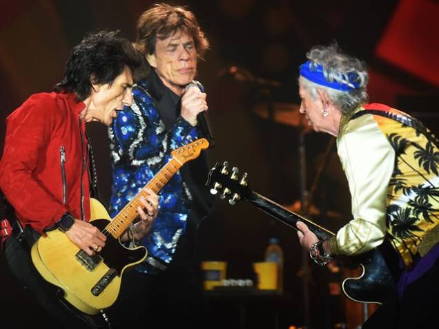 Rolling Stones: apresenação na quarta (24) Rolling Stones: apresenação na quarta (24)