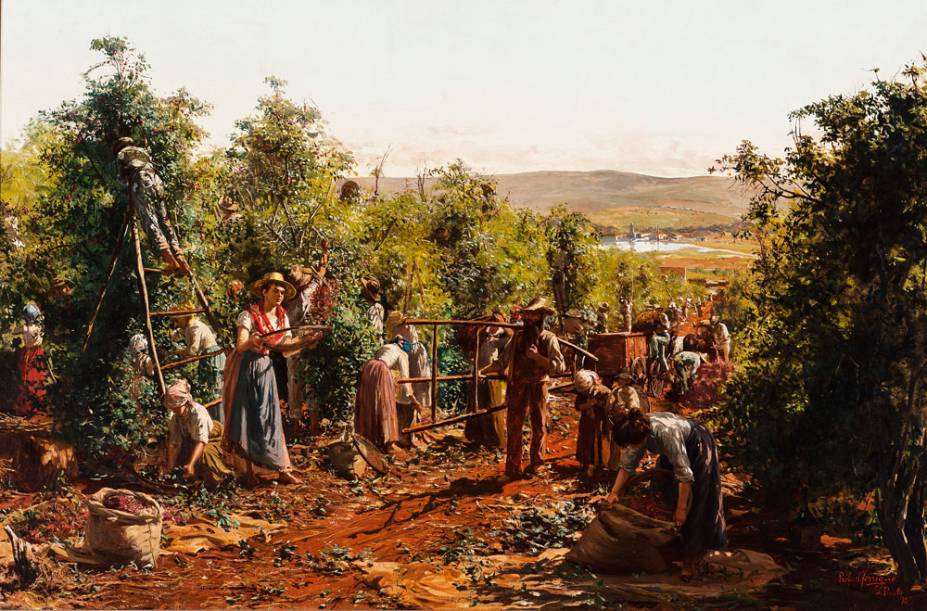 A Colheita: obra grandiosa de Antonio Ferrigno de Coleções em Diálogo