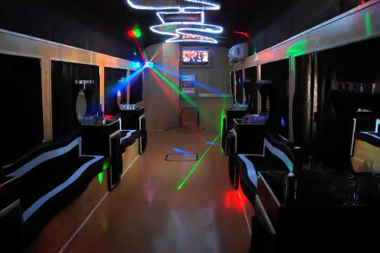 Bus Party - interior