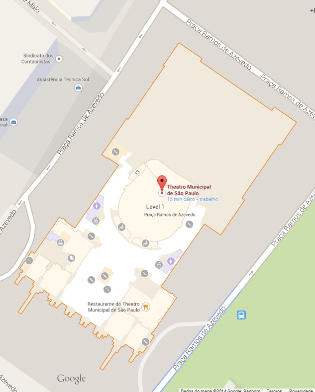 Google Indoor Maps: Teatro Municipal Google Indoor Maps: Teatro Municipal