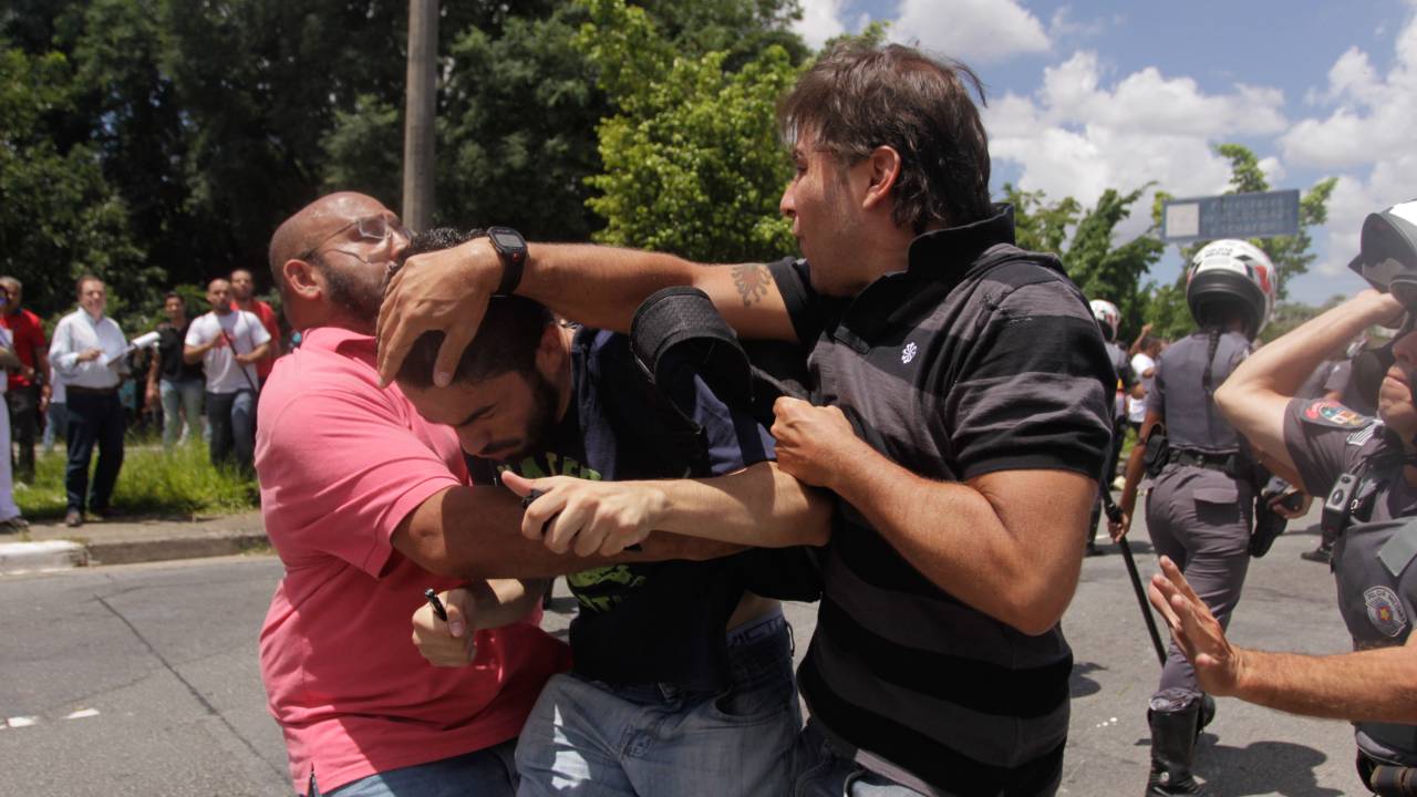 Protesto Lula