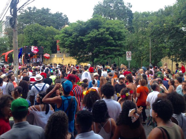 O Fuá subiu a Rua Major Diogo, na Bela Vista