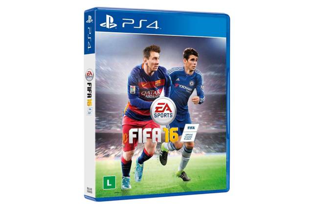 Jogo de videogame Fifa 16 para PS4: R$ 189,90