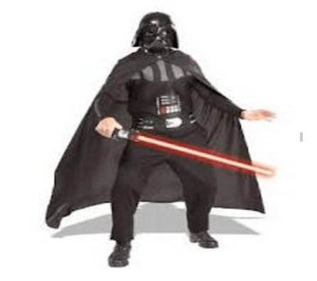 	Fantasia Darth Vader (Festimania - 210,65 reais)