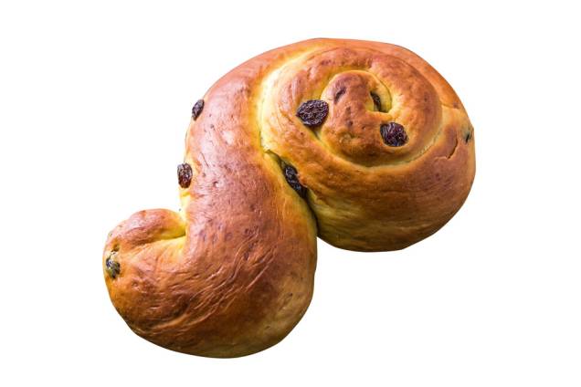 Pão de açafrão e passas, 9,10 reais. Da Julice Boulangère, no Shopping Villa Lobos (tel. 3024 3773) Pão de açafrão e passas, 9,10 reais. Da Julice Boulangère, no Shopping Villa Lobos (tel. 3024 3773)