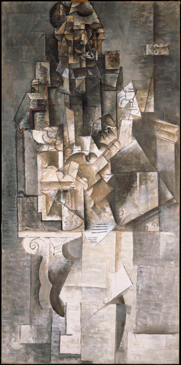 "Homem com Violão" é umas das joias do cubismo