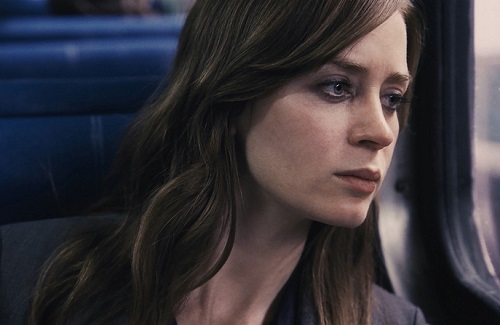 A Garota no Trem com a atriz Emily Blunt
