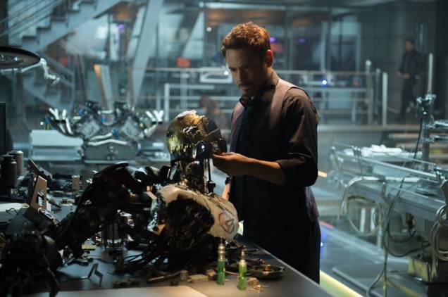 Vingadores: Era de Ultron: Robert Downey Jr., no papel de Tony Stark