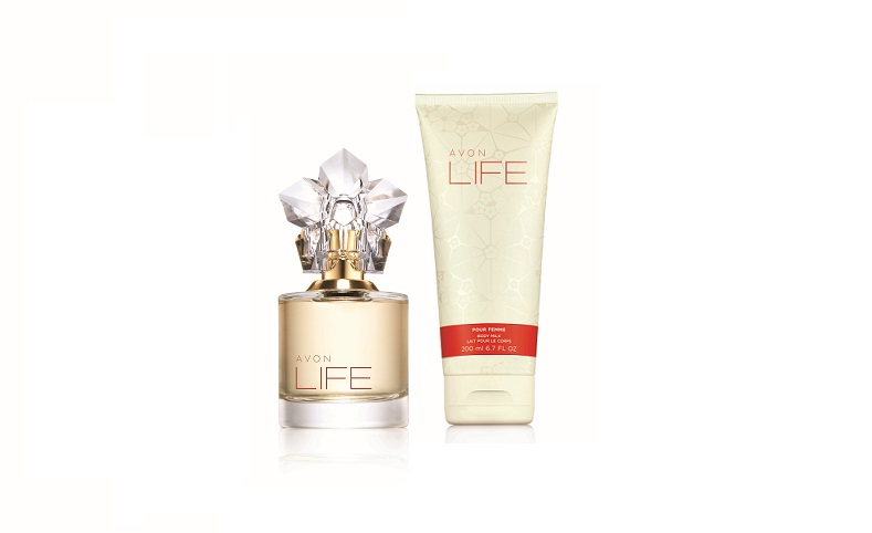 Kit com loção e perfume Life, desenvolvido pelo estilista Kenzo Takada (R$ 149,99)