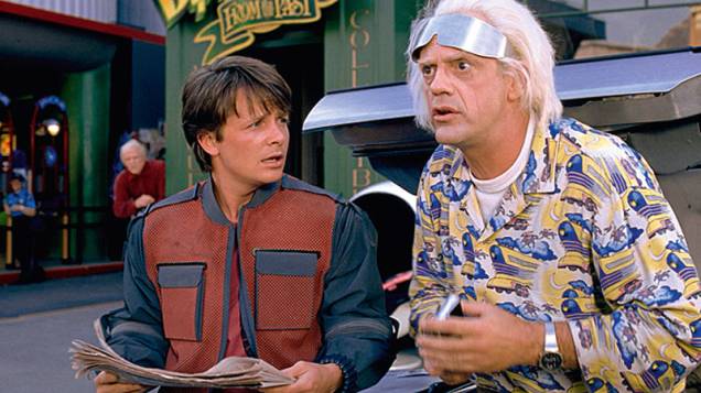 De Volta para o Futuro 2: Michael J. Fox e Christopher Lloyd