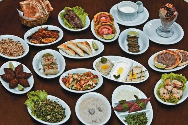 Baruk: Seleção de pratos libaneses