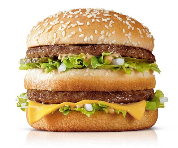 	Big Mac, sanduíche da lanchonete McDonalds