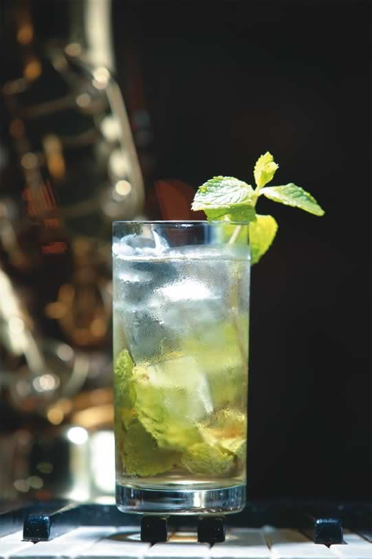 Mint julep, do Bourbon Street