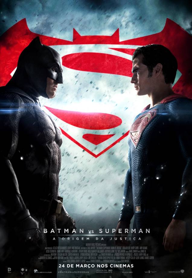 Pôster de Batman vs Superman - A Origem da Justiça