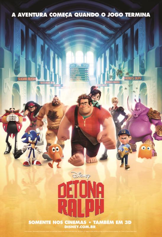 Detona Ralph: pôster do filme Detona Ralph: pôster do filme