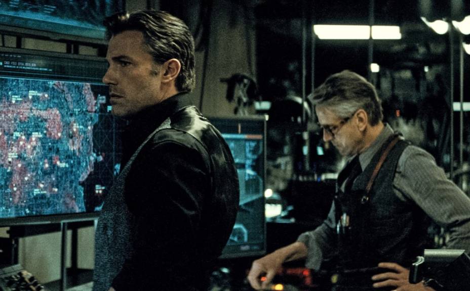 Batman vs Superman - A Origem da Justiça: Ben Affleck e Jeremy Irons, que interpreta o mordomo Alfred