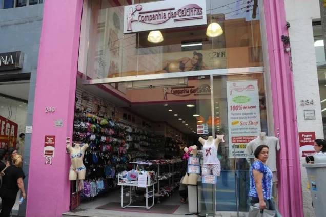 Companhia das Calcinhas é parada obrigatória para quem está em busca de lingerie e pijamas