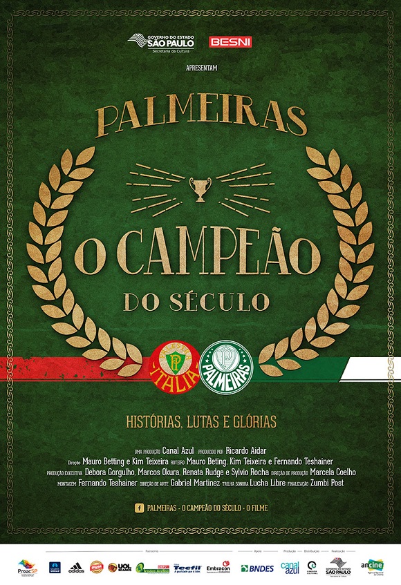 Pôster do filme Palmeiras - O Campeão do Século