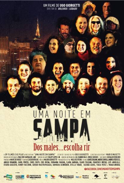 Pôster de Uma Noite em Sampa