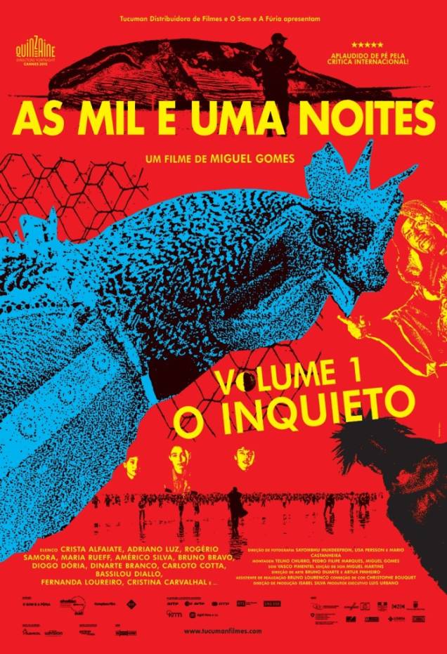 Pôster de As Mil e uma Noites, Volume 1 - O Inquieto