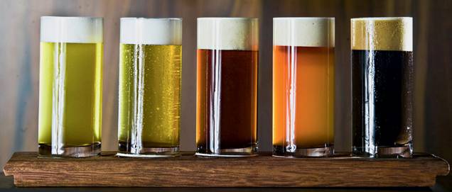 Degustação da Cervejaria Nacional: cinco versões da bebida