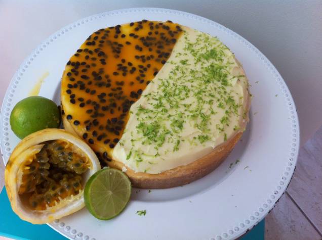 	Cheesecake de limão e maracujá