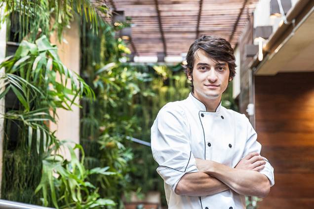 O chef Fabio Lazzarini estreia seu primeiro menu degustação