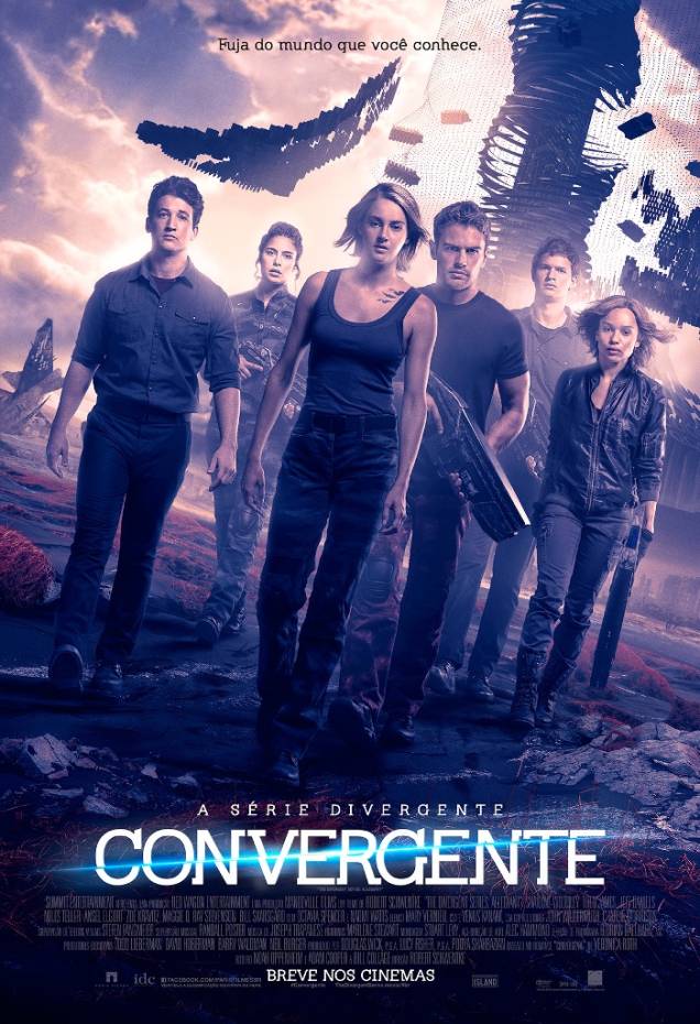 Pôster de A Série Divergente - Convergente