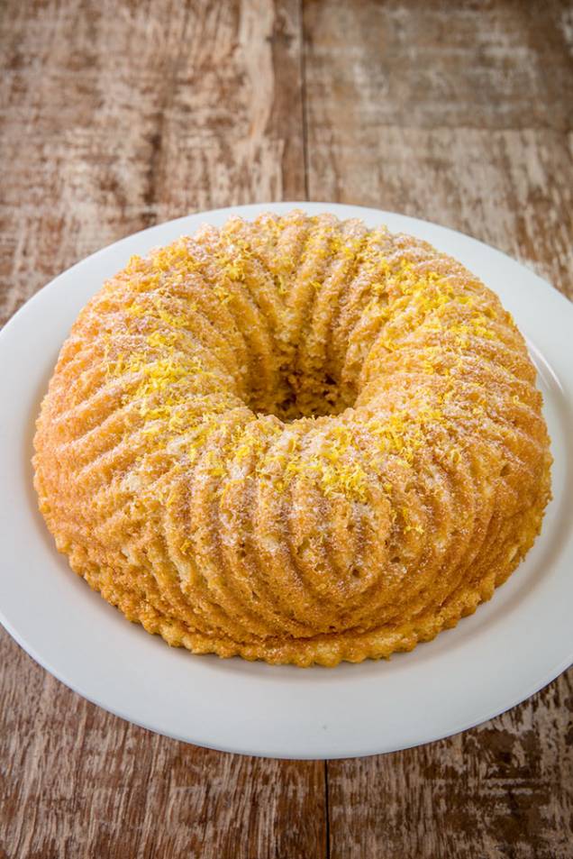 O fofíssimo bolo de laranja O fofíssimo bolo de laranja