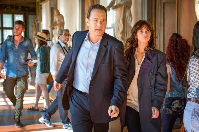 Tom Hanks e Felicity Jones: dupla em fuga em Florença