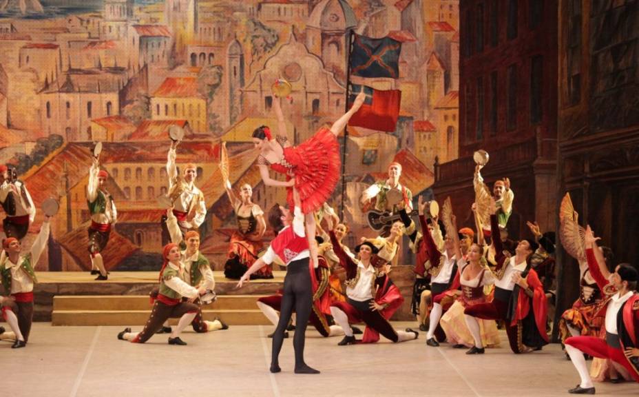 Ballet Bolshoi apresenta Dom Quixote