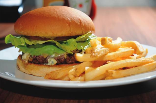 Tremendão: lanche de picanha e gorgonzola