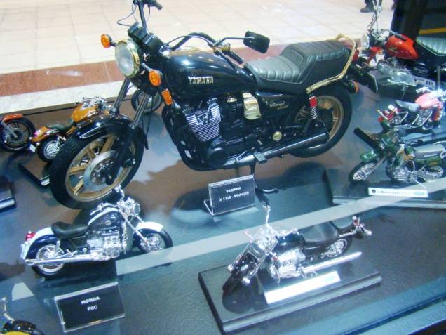 Em homenagem aos pais, está em cartaz no Grand Plaza Shopping uma exposição de miniaturas de motocicletas