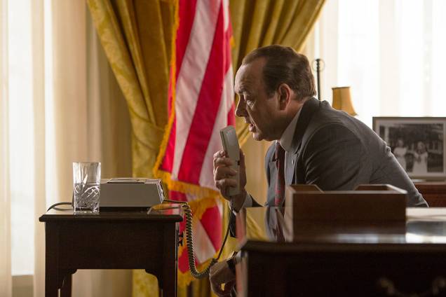 Elvis e Nixon: Kevin Spacey interpreta o presidente Richard Nixon
