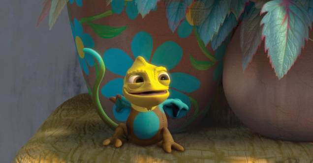 Conto de fadas repaginado: Enrolados traz personagens cômicos, como Pascal, o camaleão