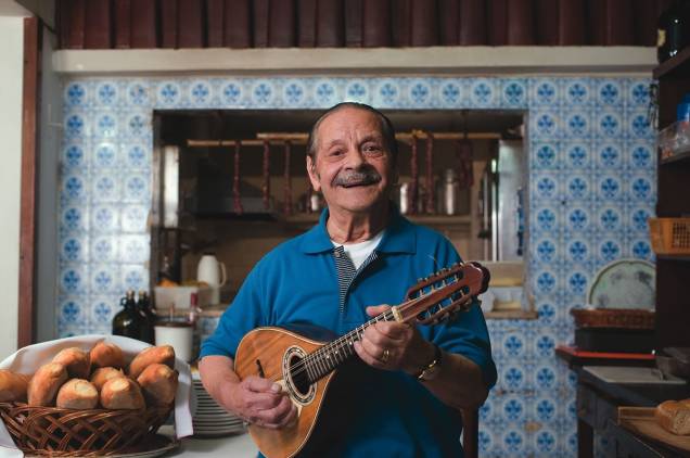 Angelo Luisi, dono do Capuano: restaurante é um dos mais antigos de São Paulo