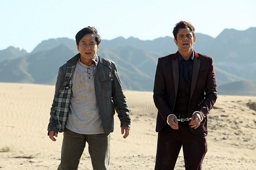 Jackie Chan e Johnny Knoxville juntos em  Fora de Rumo