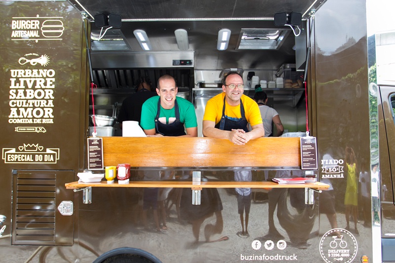 Os chefs Jorge Gonzalez e Márcio Silva