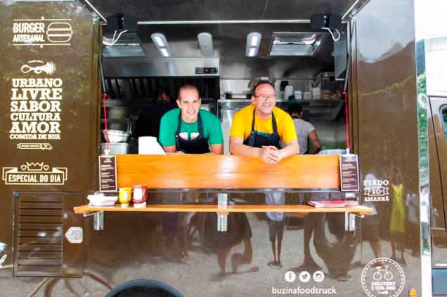 Os chefs Jorge Gonzalez e Márcio Silva