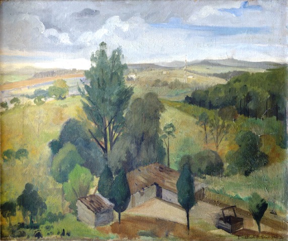 Francisco Rebolo: Sumaré São Paulo (1945)
