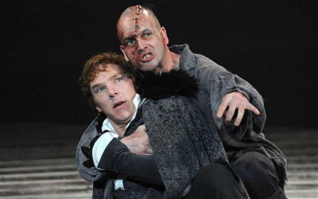Frankenstein por Benedict Cumberbatch e Jonny Lee Frankenstein por Benedict Cumberbatch e Jonny Lee
