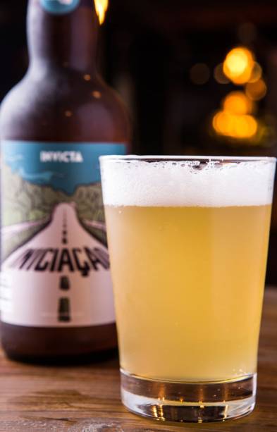 De trigo, a cerveja Invicta Iniciação é fácil de tomar